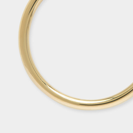 18K Gold Hoops