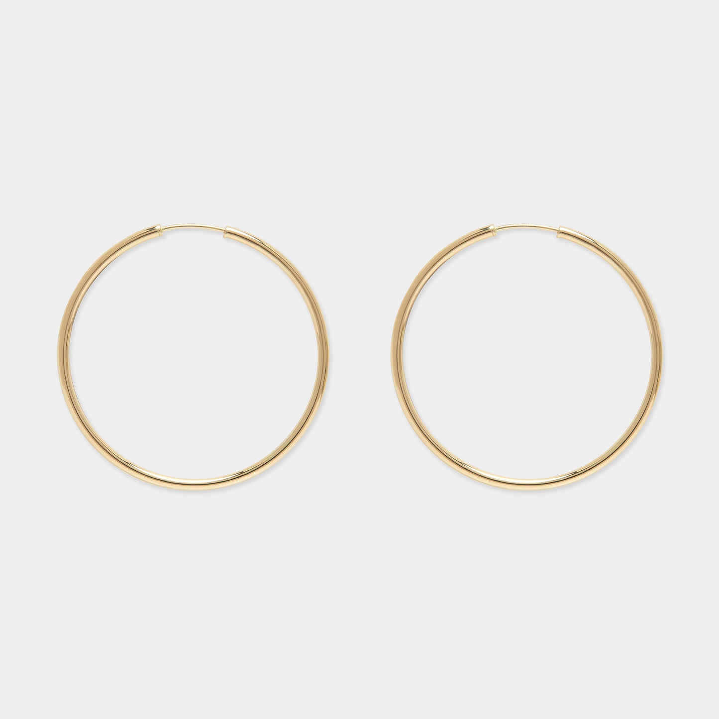 18K Gold Hoops Erring