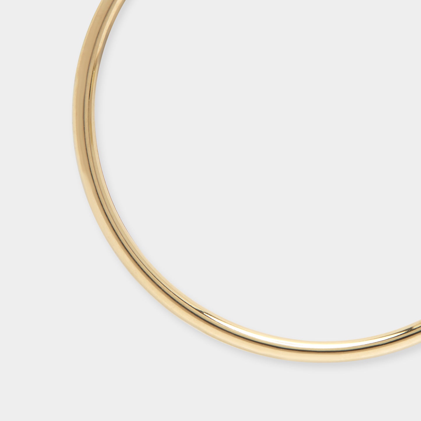 Cerchi in oro 18 carati, diametro 5 cm