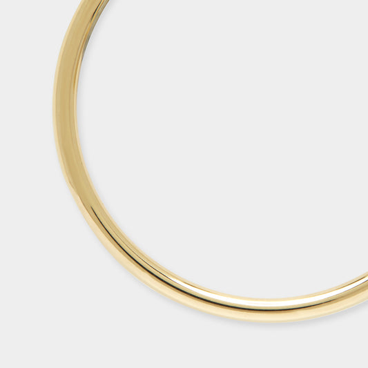 18K Gold Hoops