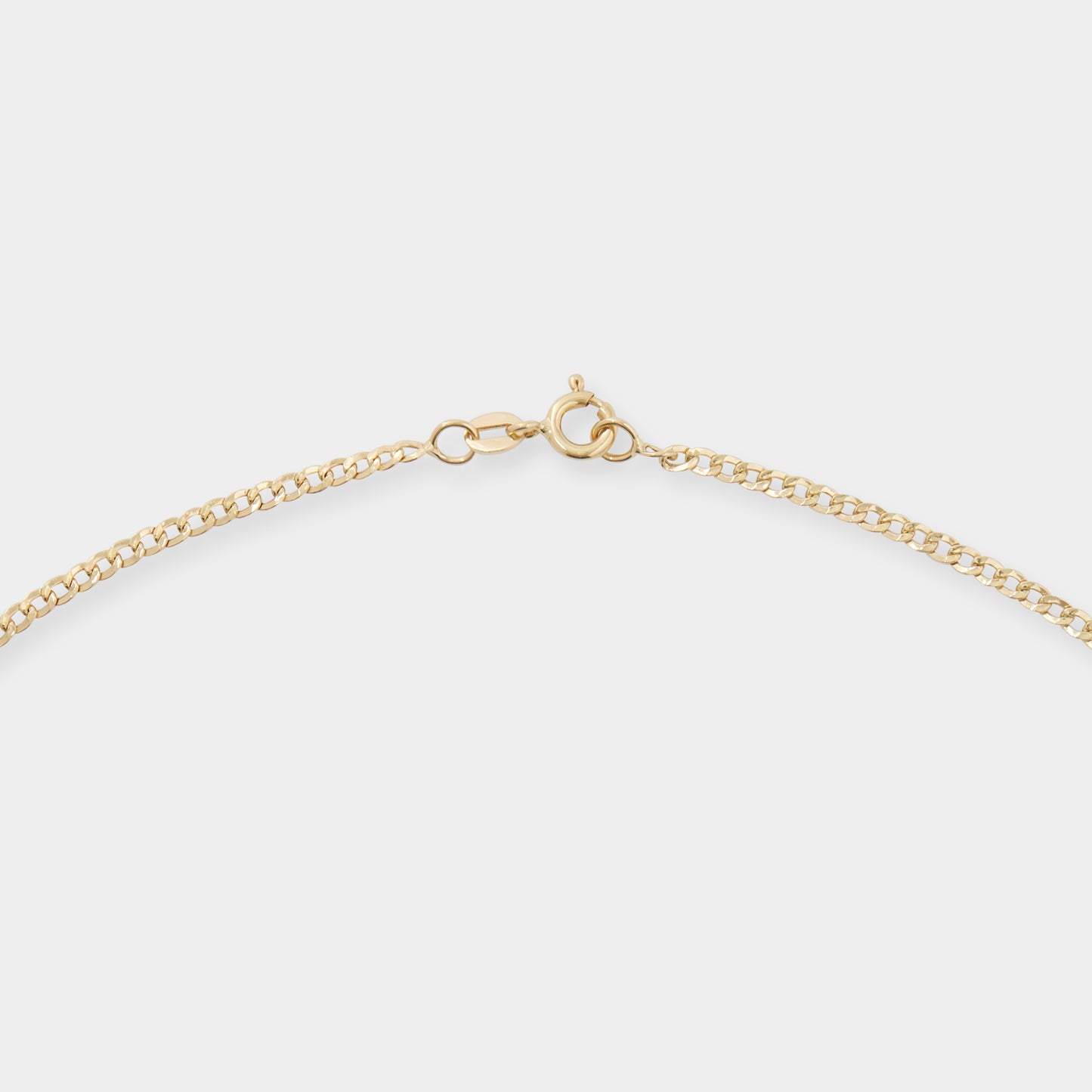 18 K Gold All round loop links