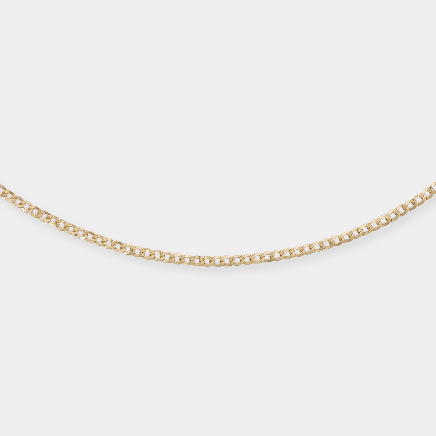 18 K Gold All round loop links
