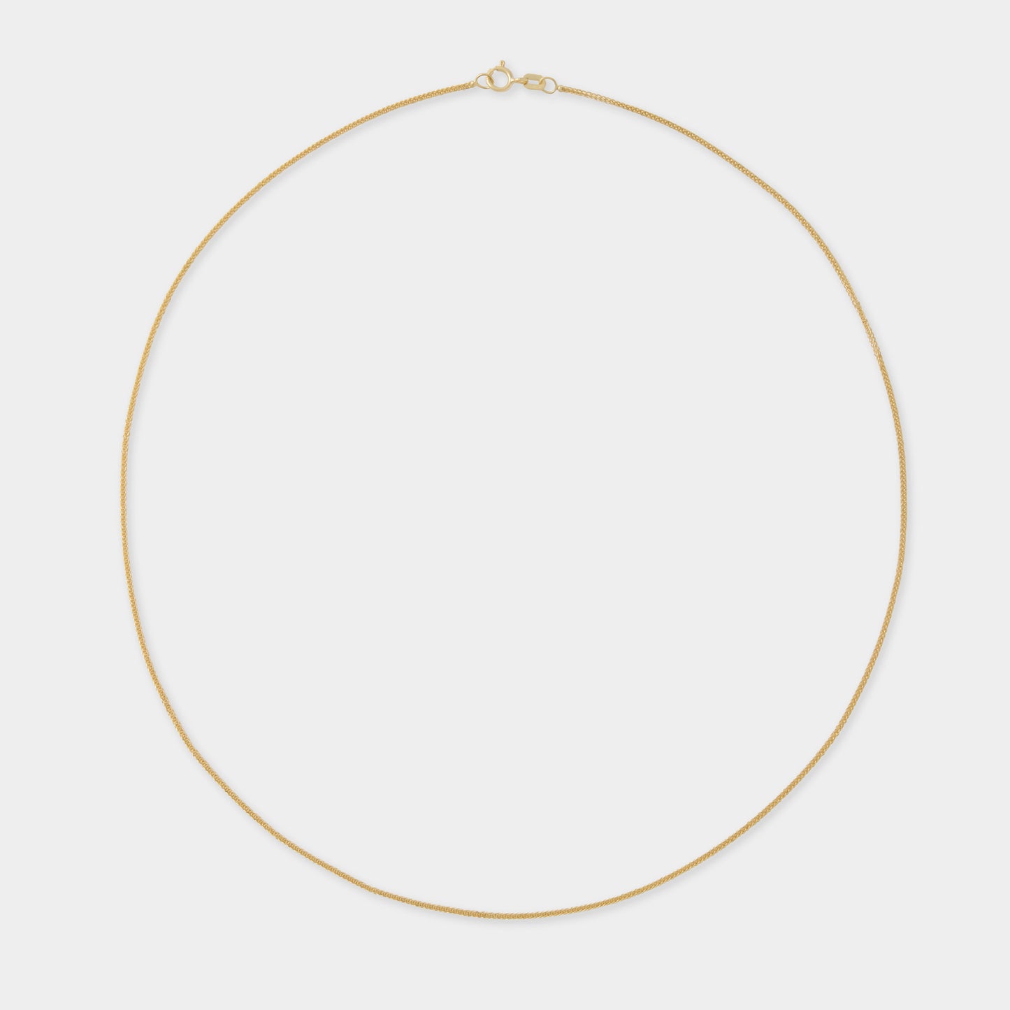 18 K Gold Fox Tail Necklace