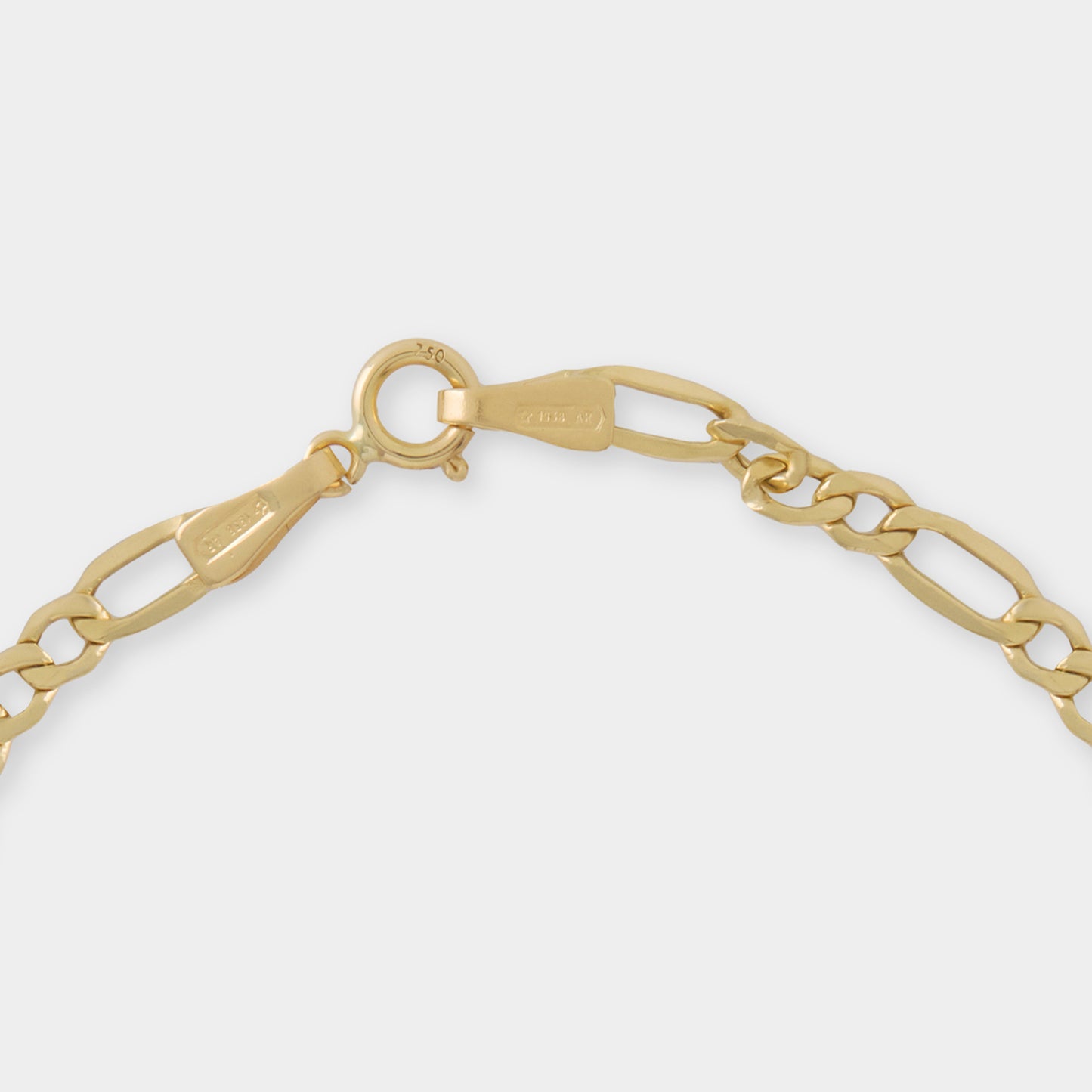 18 K Gold identity Plate Kid Bracelets - Girl-