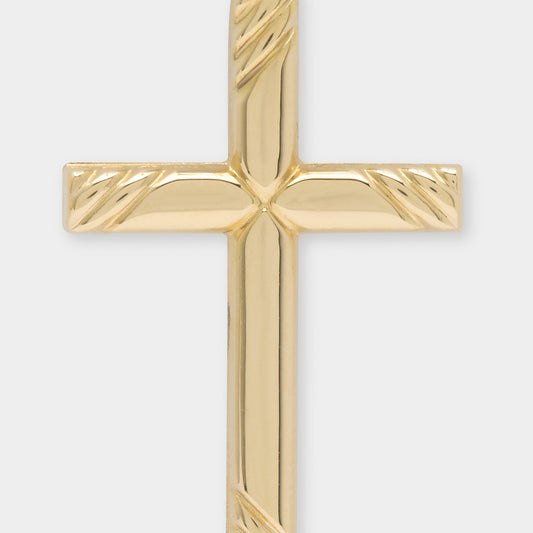 18 K Gold Boxed Cross