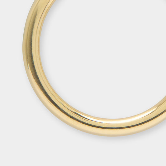 18 K Gold Hoop Earrings