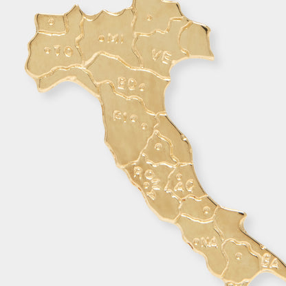 18 K Gold Italy shape Pendant