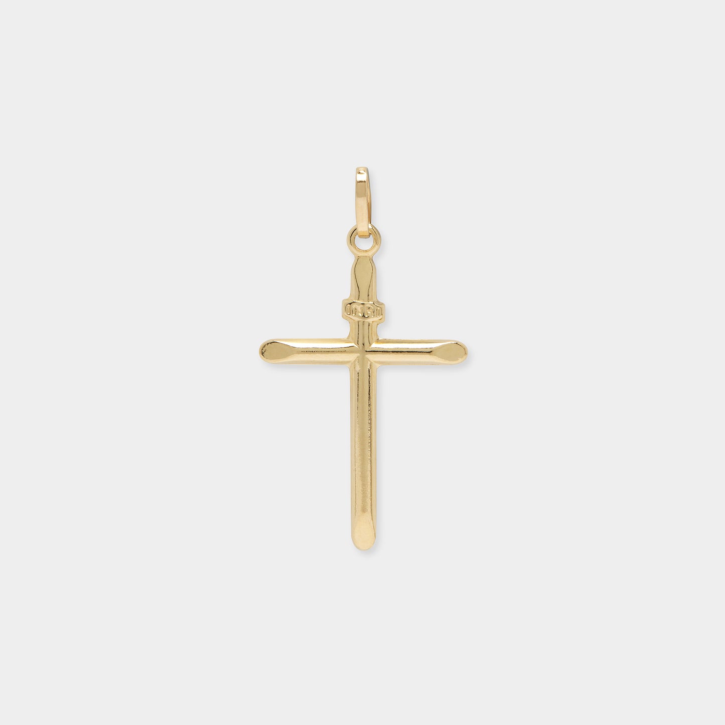 18K Yellow  Gold Cross/Crucifix length