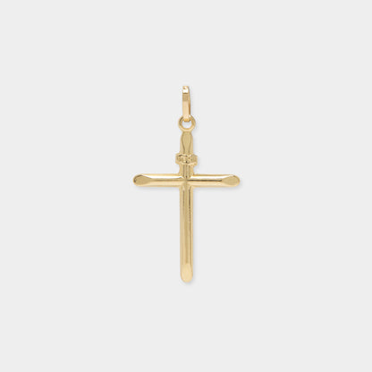 18K Yellow  Gold Cross/Crucifix length