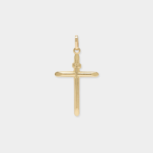 18K Yellow  Gold Cross/Crucifix length