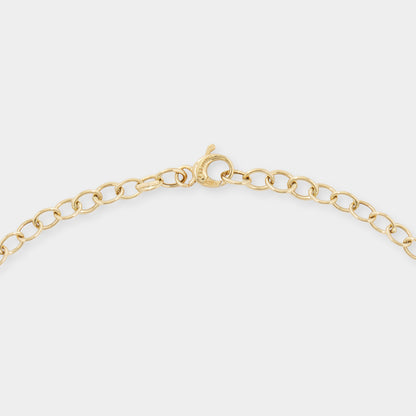 18 K White Gold and Yellow Gold All round loop rings