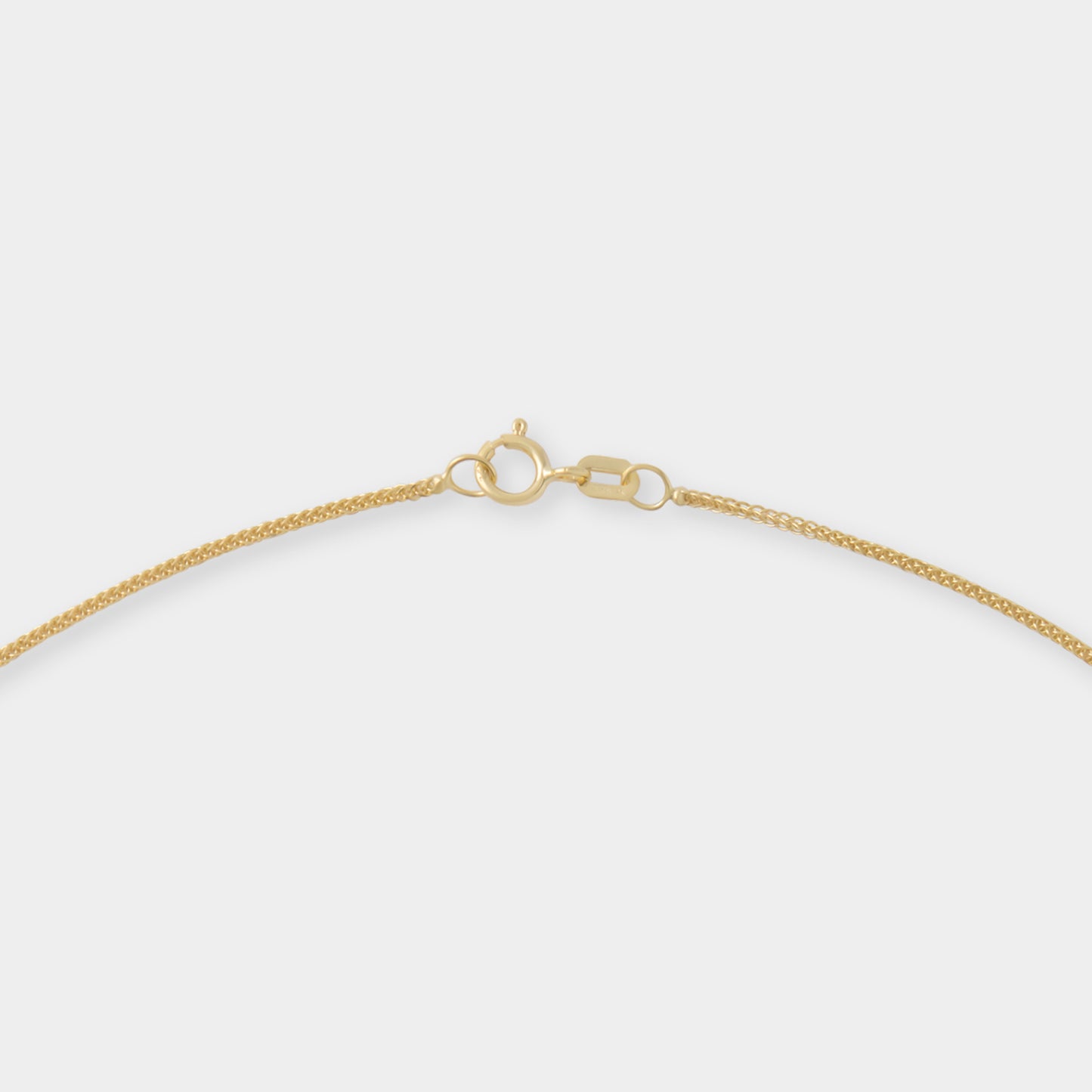 18 K Gold Fox Tail Necklace