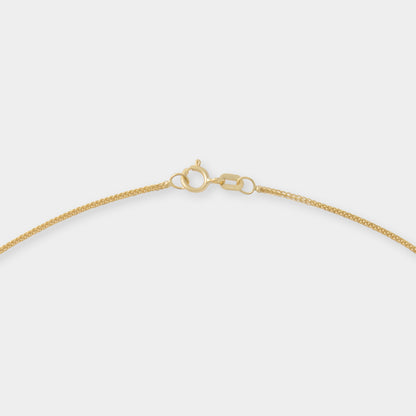 18 K Gold Fox Tail Necklace