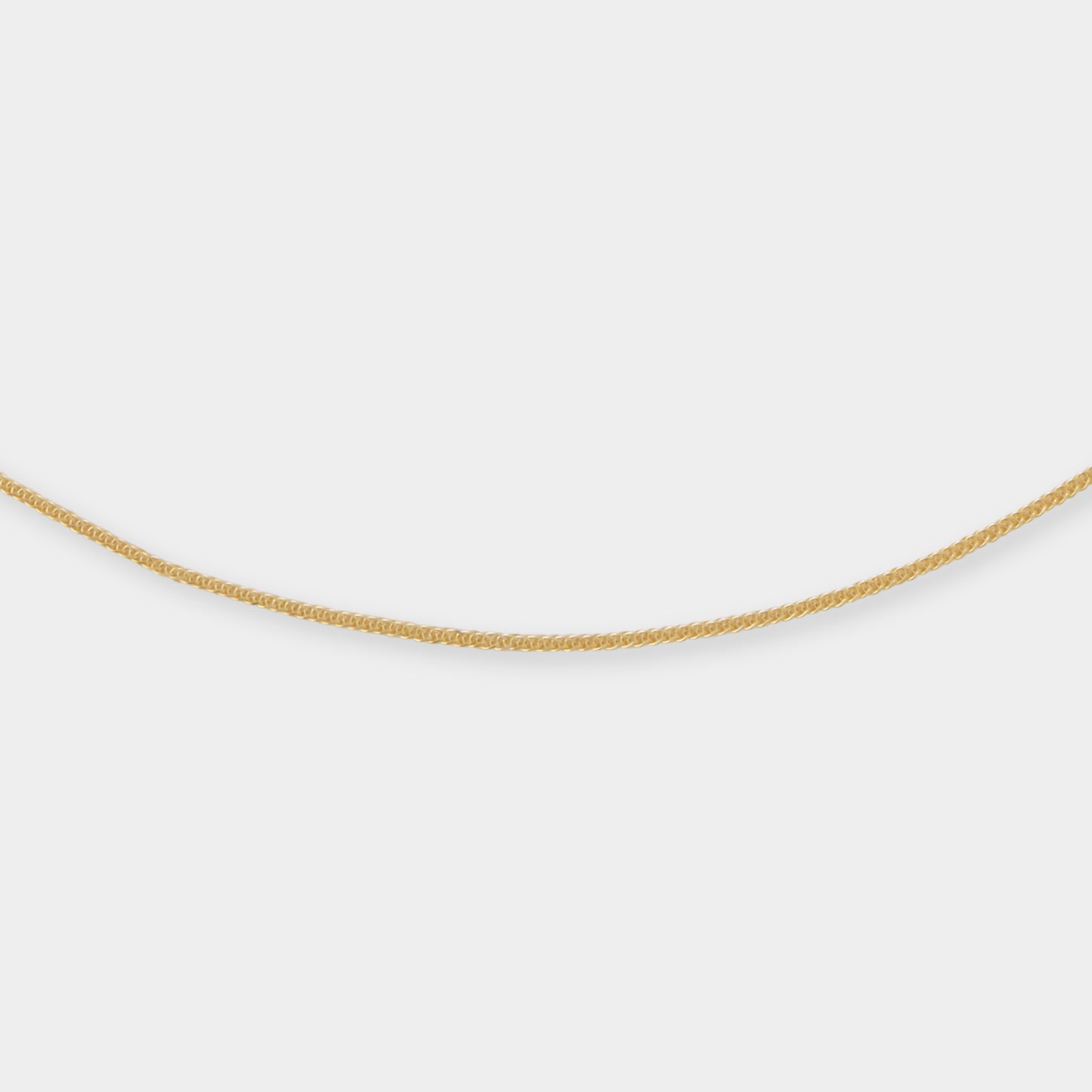18 K Gold Fox Tail Necklace
