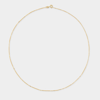 18 K Gold Anchor Necklace