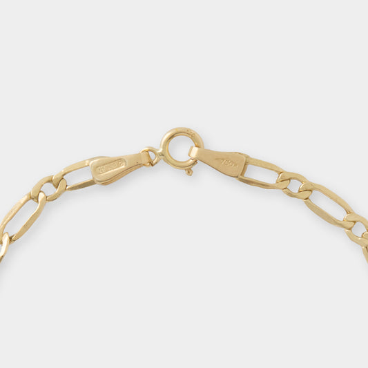 18 K Gold Identity Plate Kid Bracelets - Boy-