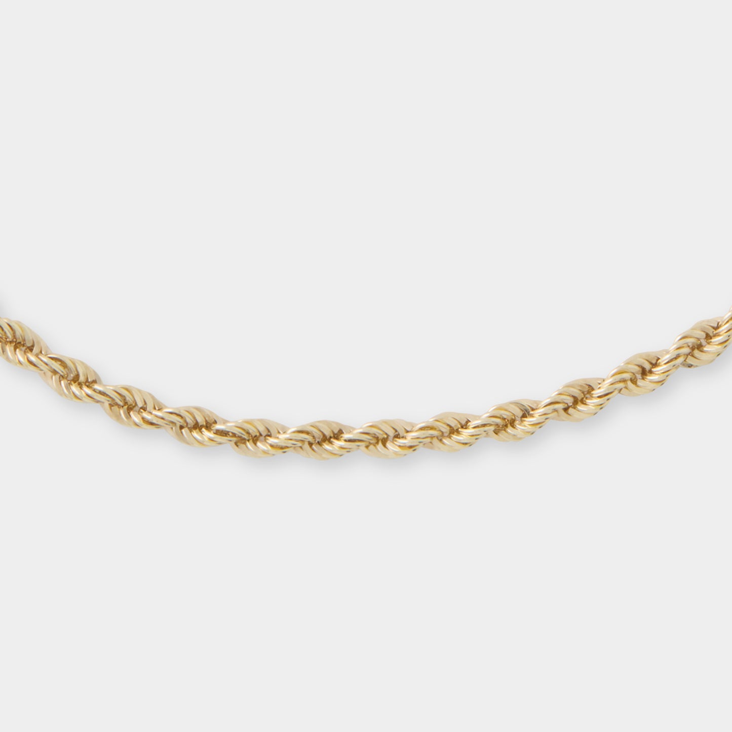 18 K Gold Rope Chain Bracelet