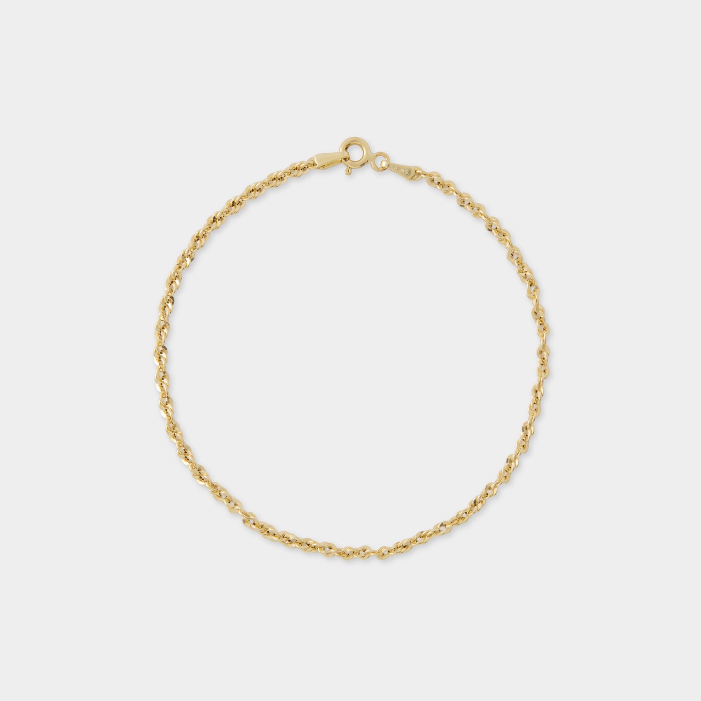 18 K Gold Prince Of Wales  Bracelet