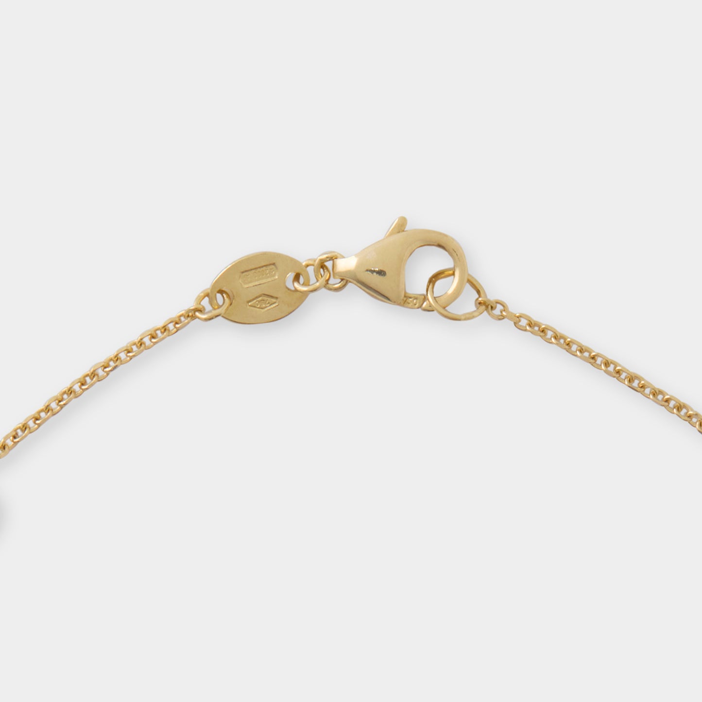 18 K Gold Anchor  Bracelets Chain & Full Hearts