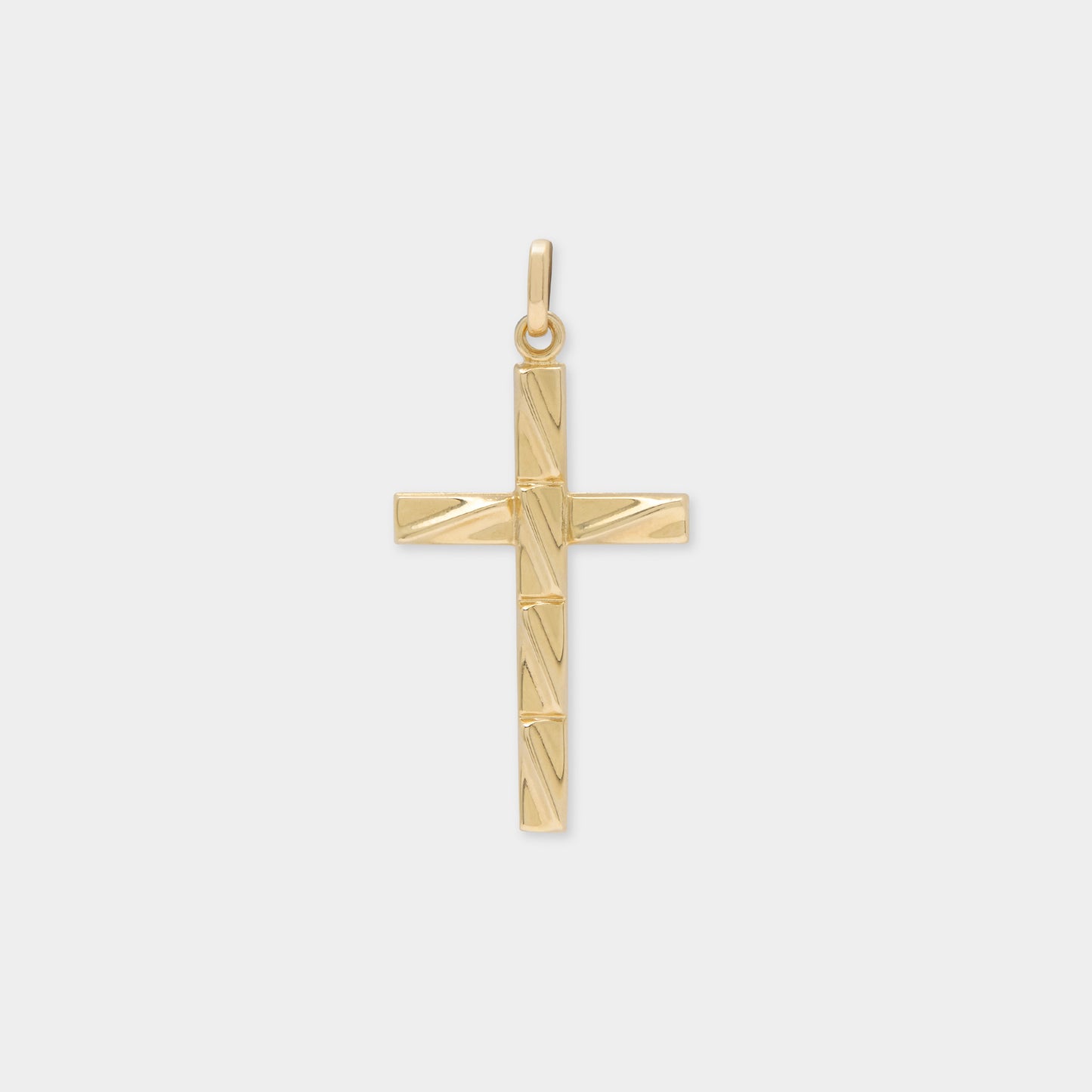 18 K Gold Boxed Cross