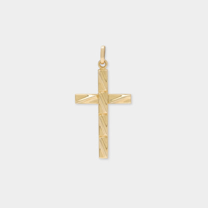 18 K Gold Boxed Cross