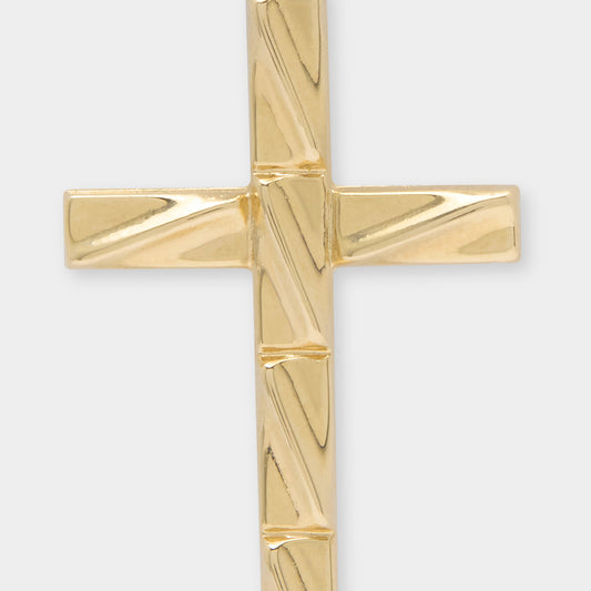 18 K Gold Boxed Cross