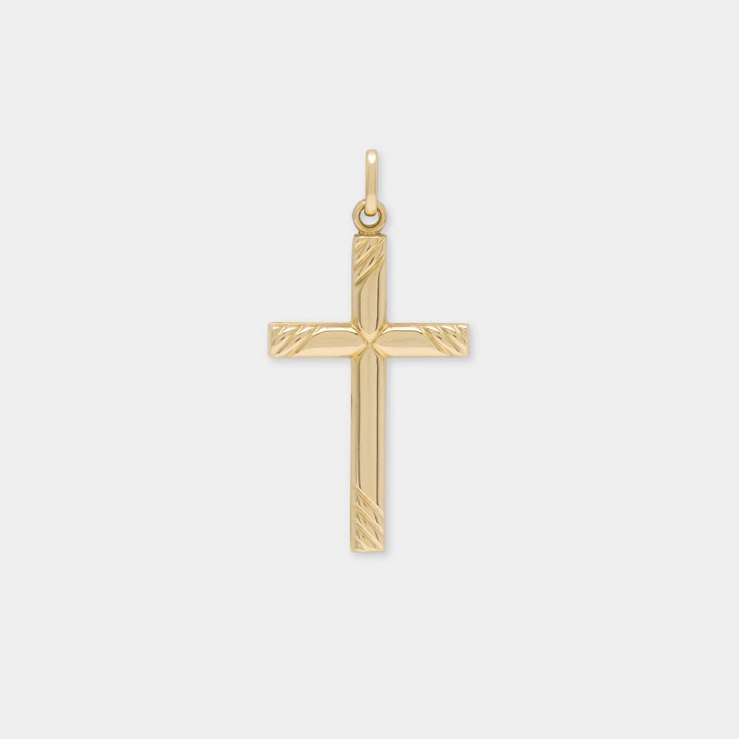 18 K Gold Boxed Cross