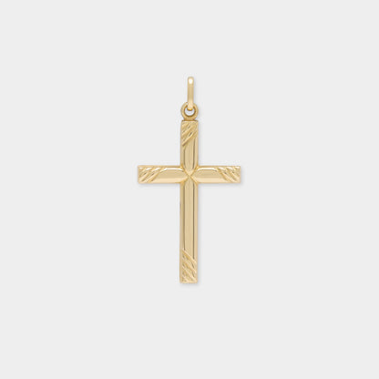 18 K Gold Boxed Cross