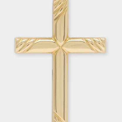 18 K Gold Boxed Cross