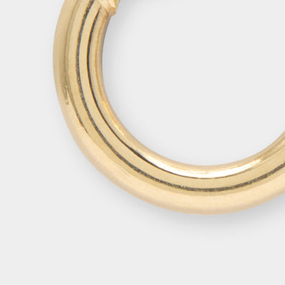 18 K Gold Hoop Earrings