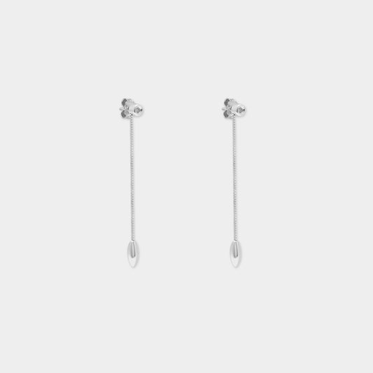 18 K Gold Stud & Pendant Drop
